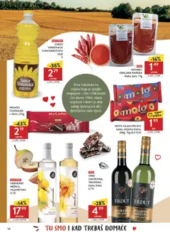 SOTINAC DIMLJENA PAPRIKA, slatka, ljuta, 70g - Pregled kataloga iz trgovine Konzum, vrijedi od 18.05.2026 | Stranica: 12 | Proizvodi: Mlijeko, Čokolada, Vino, Pecivo