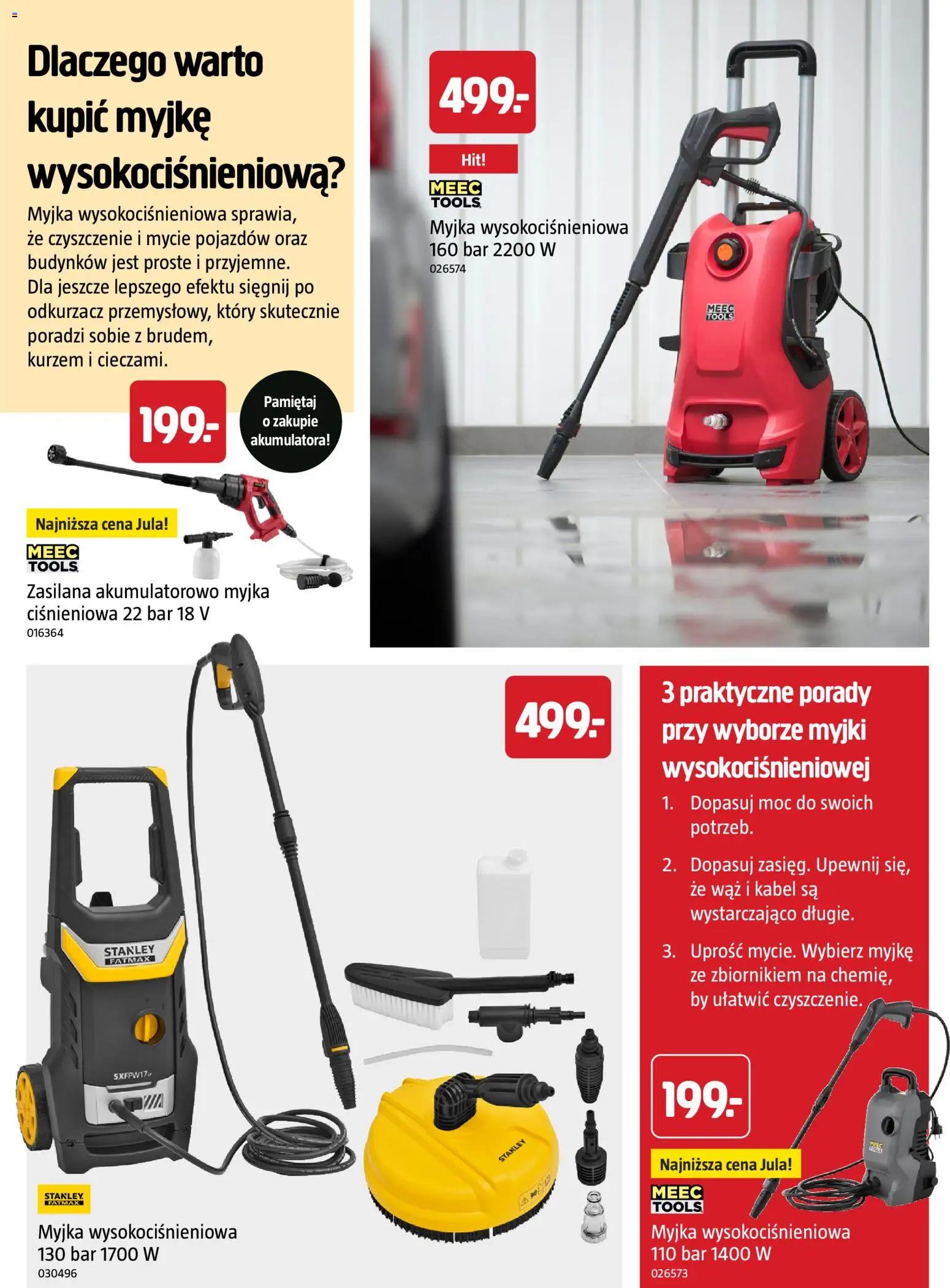 Jula gazetka - Rozpocznij jesienne majsterkowanie od 10.09.2026 | Strona: 32 | Produkty: Kabel, Myjka ciśnieniowa, Odkurzacz