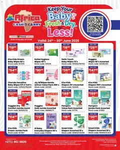 Africa Cash & Carry specials catalogue – valid from 24/06/2026