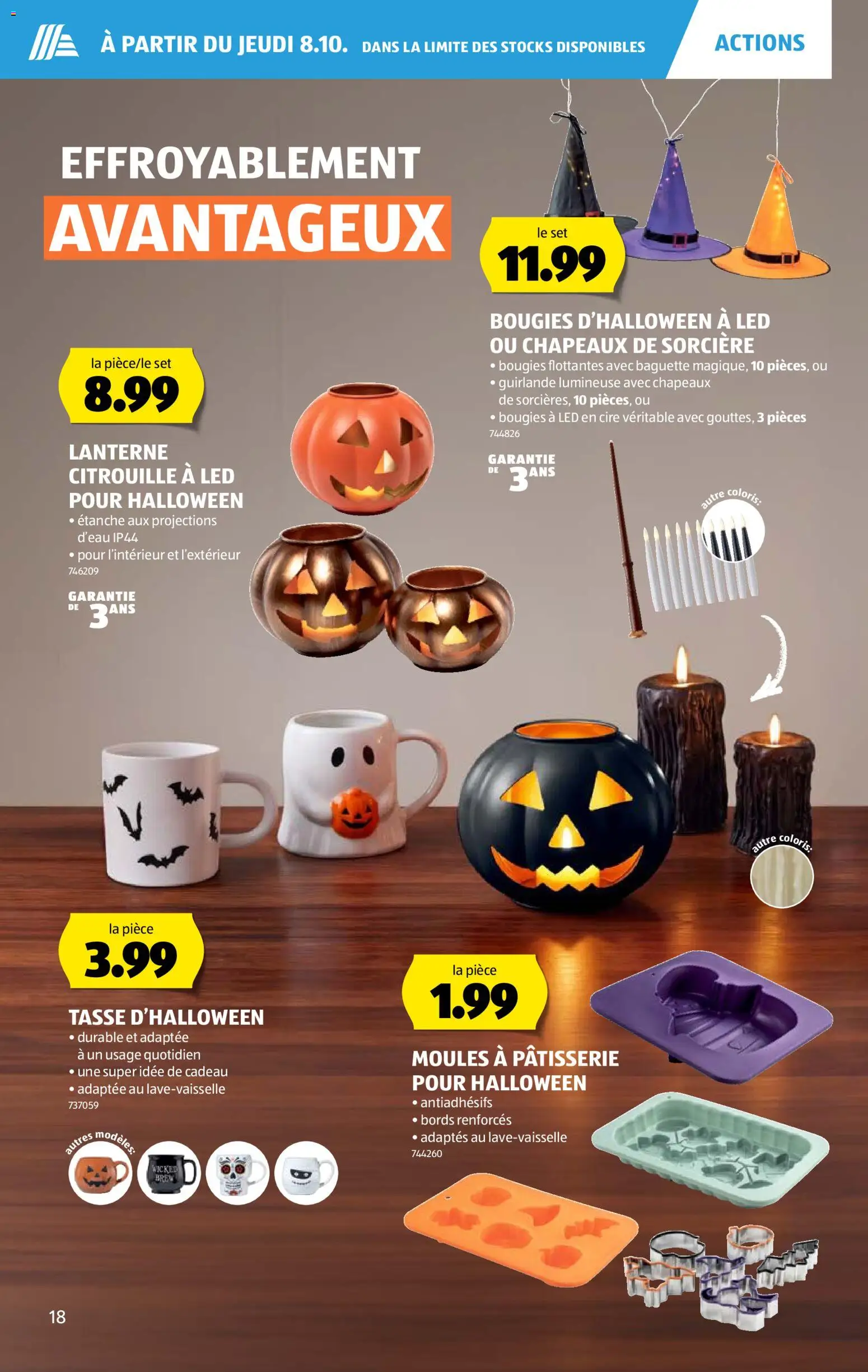 Aldi aktionen FR – gültig ab 08.10.2026 | Seite: 18 | Produkte: Baguette