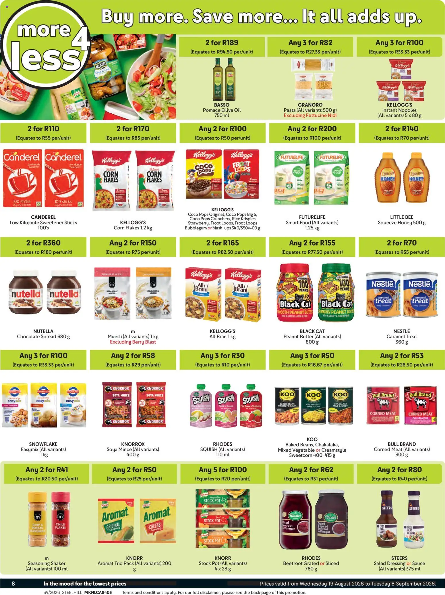 New Makro catalogue – valid from 19/08/2026 | Page: 8 | Products: Spread, Dessert, Chocolate, Aromat