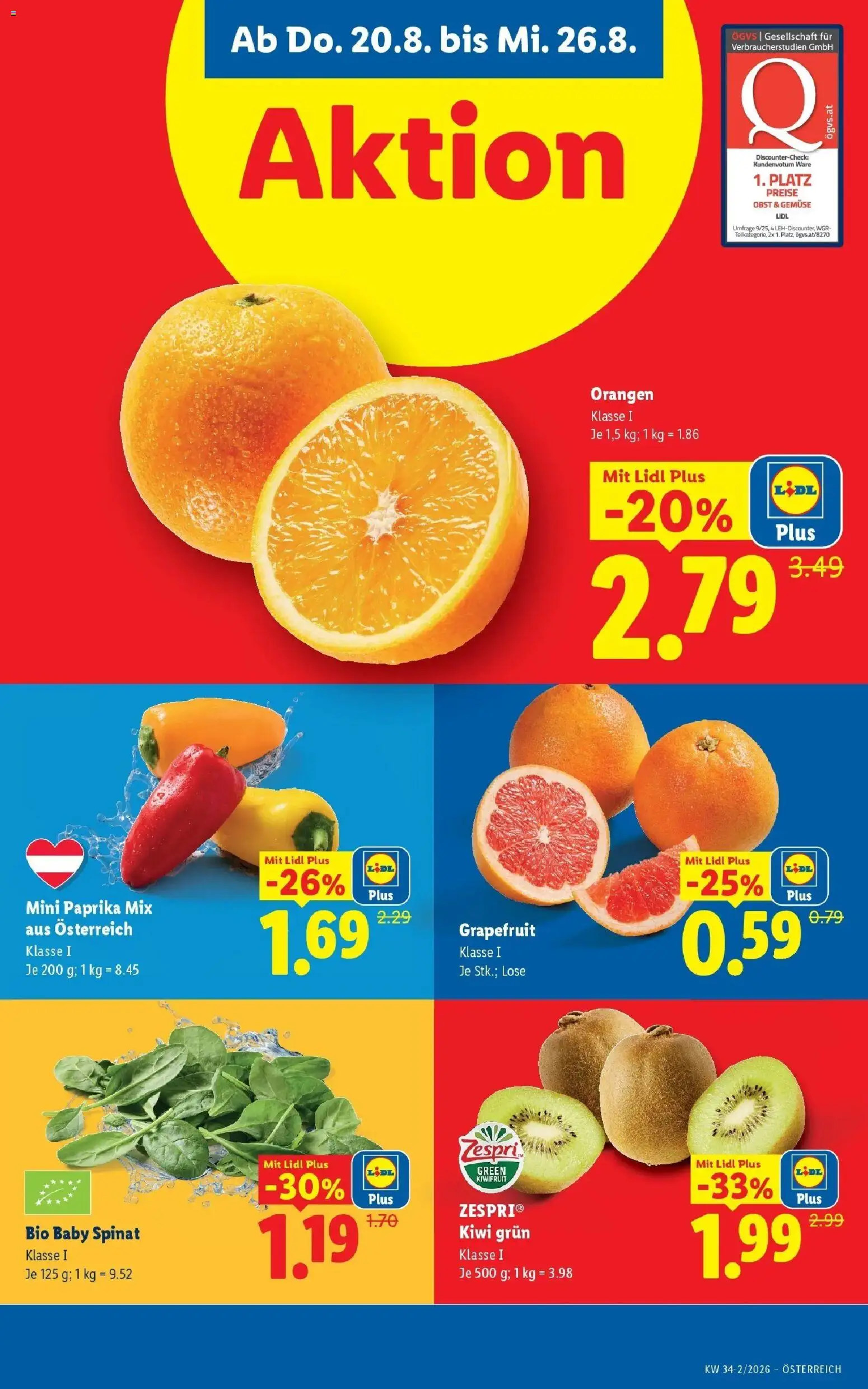 Lidl Flugblatt - Wien ab 16.08.2026 - Angebote ab donnerstag | Seite: 40