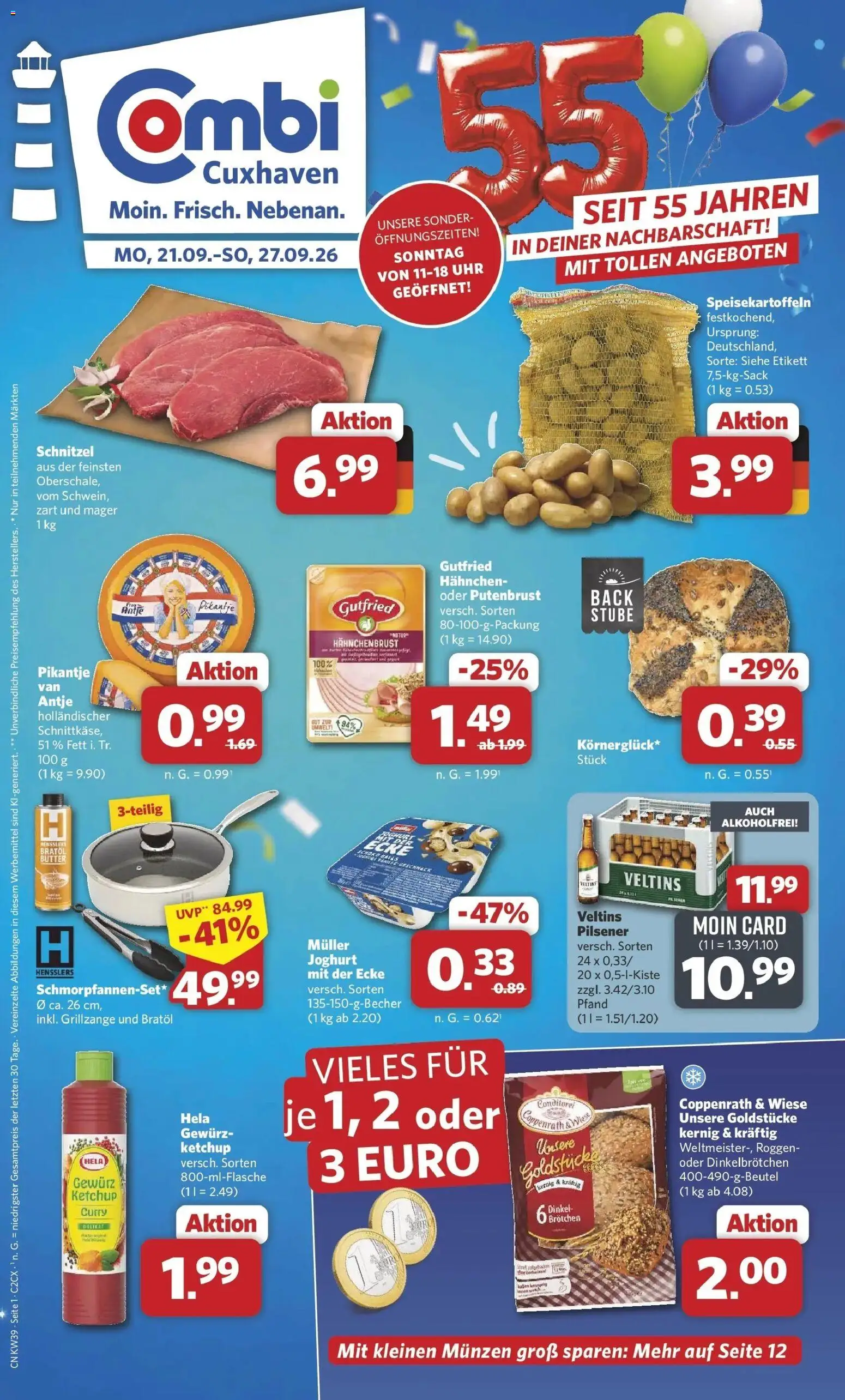 Combi Cuxhaven Montag, 21. September Top Angebote