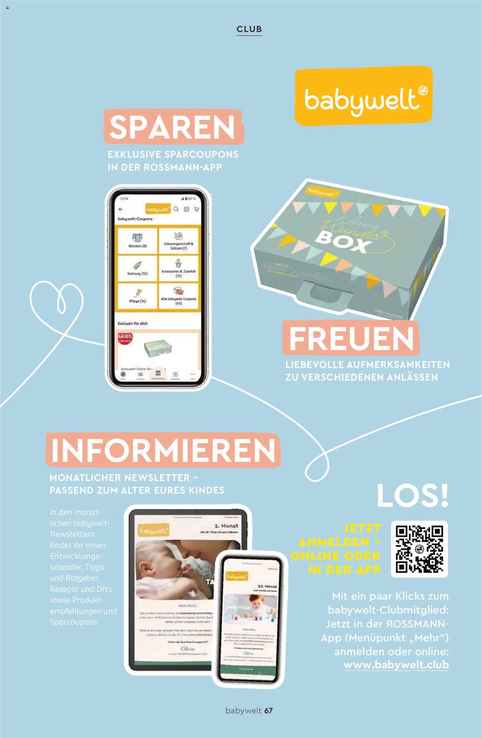 Rossmann Babywelt – gültig ab 06.06.2026 | Seite: 67 | Produkte: Box
