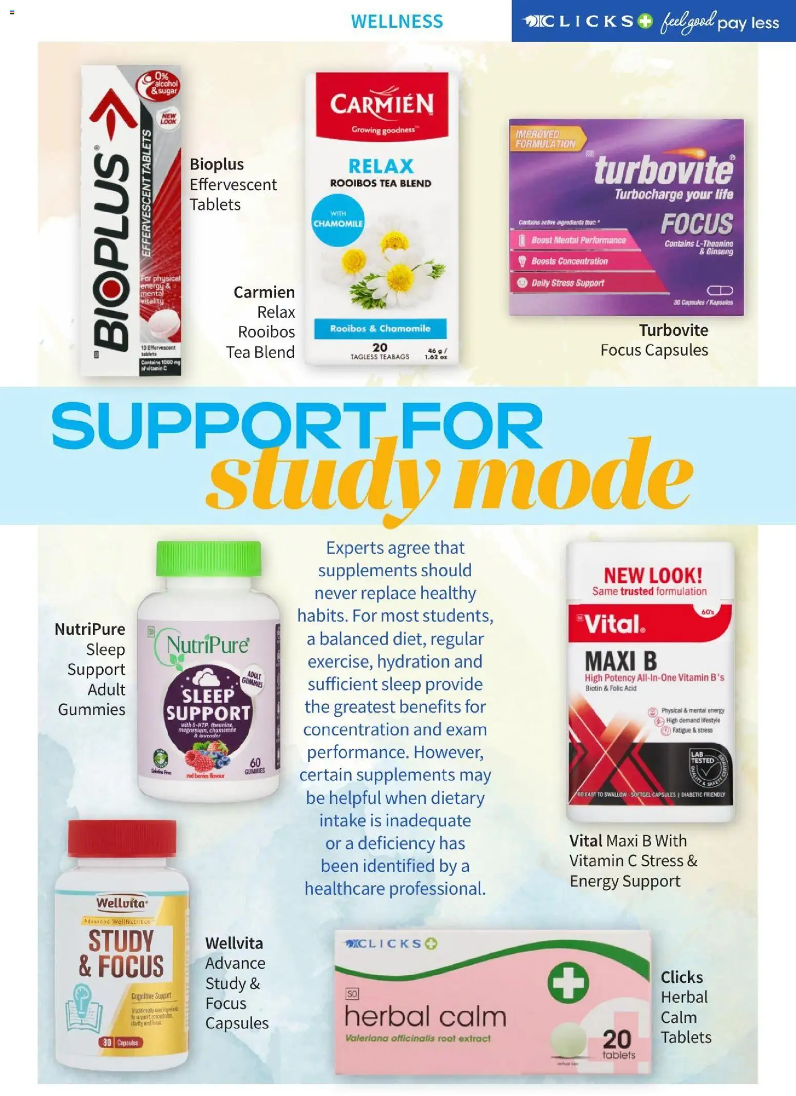 New Clicks catalogue – valid from 01/10/2026 | Page: 88 | Products: Alcohol, Tea, Sugar, Supplements