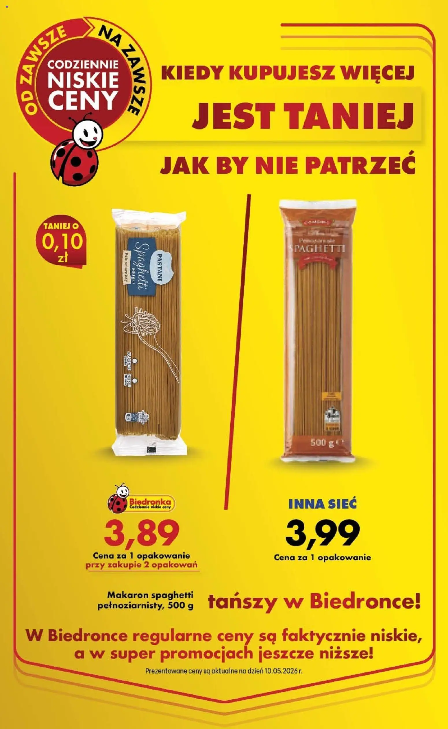 Biedronka gazetka od poniedziałku od 11.05.2026 | Strona: 4