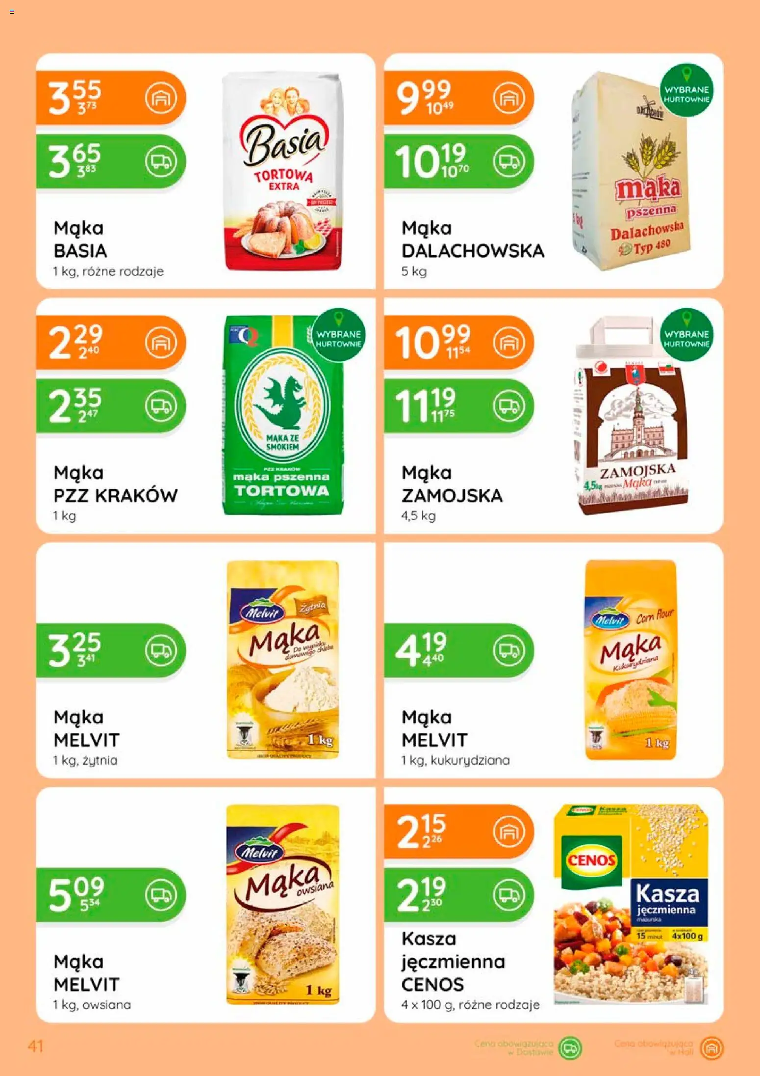 Eurocash gazetka od 17.09.2026 | Strona: 41 | Produkty: Kasza, Kasza jęczmienna, Mąka owsiana, Owsiana