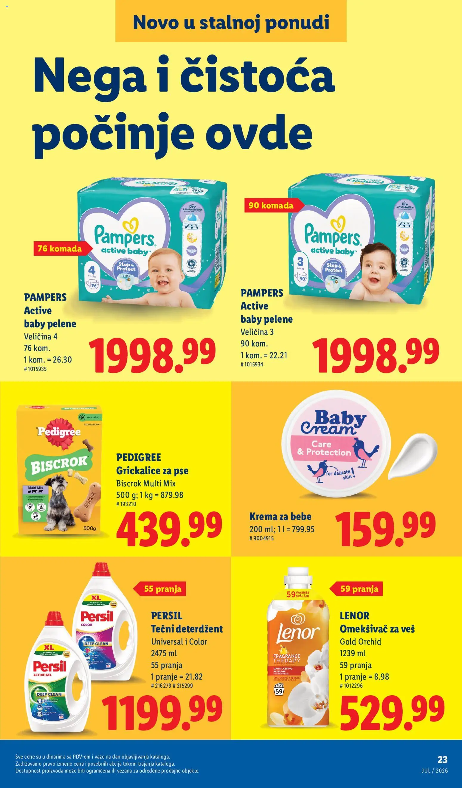 Lidl katalog - važi od 03.08.2026 | Strana: 23