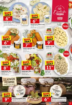 Pogląd oferty "Twój Market gazetka" - ważna od 01.07.2026 | Strona: 9 | Produkty: Kapusta, Pierogi, Krokiety, Sałatka
