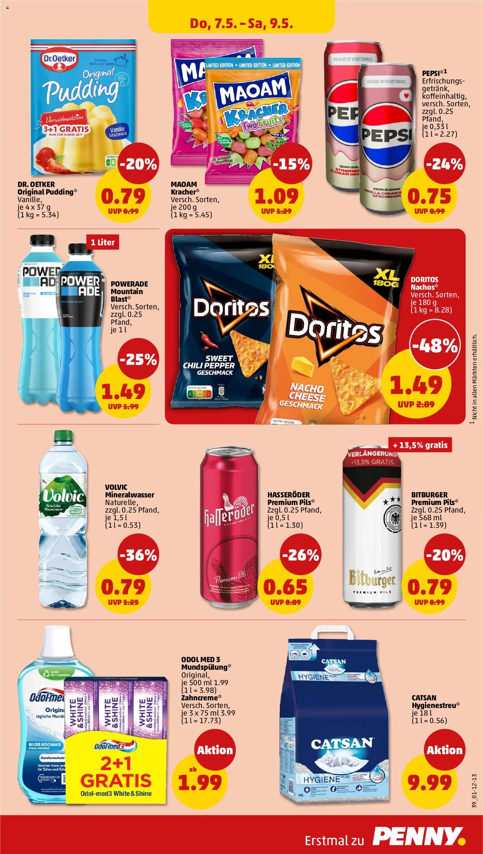 Penny Prospekt 	 – gültig ab 04.05.2026 | Seite: 47 | Produkte: Pils, Pudding, Pepsi, Hasseröder