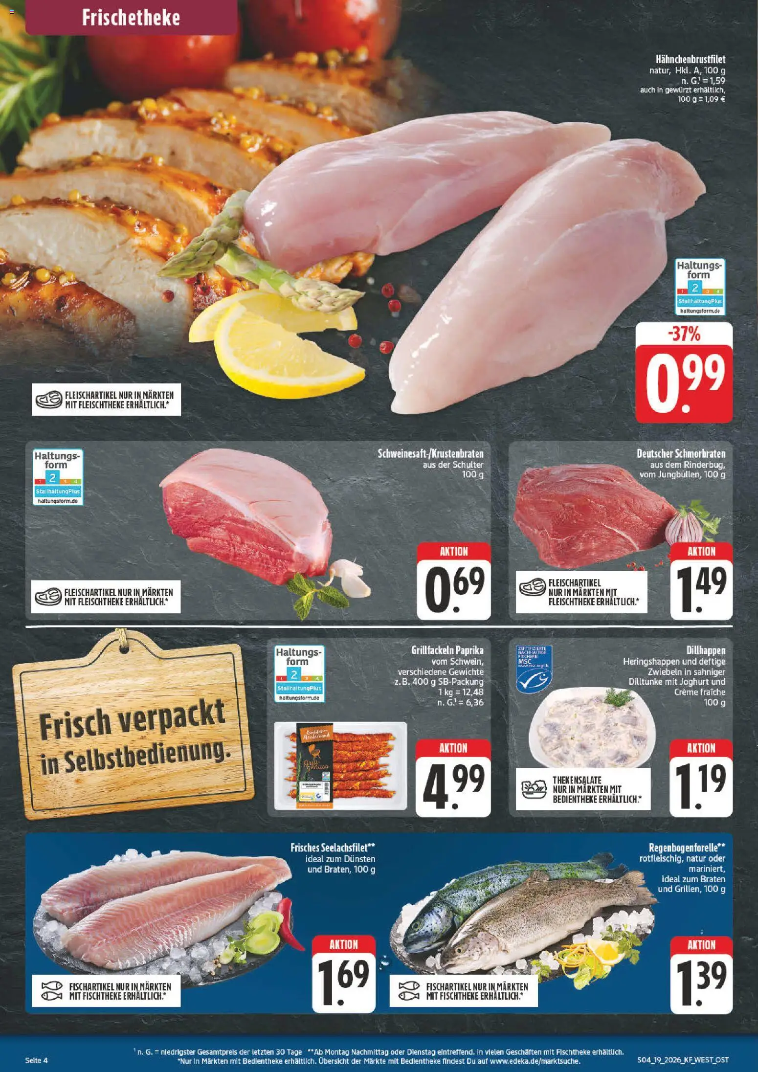 nah & gut Prospekt 	 – gültig ab 04.05.2026 | Seite: 4 | Produkte: Joghurt, Creme, Zwiebeln, Paprika