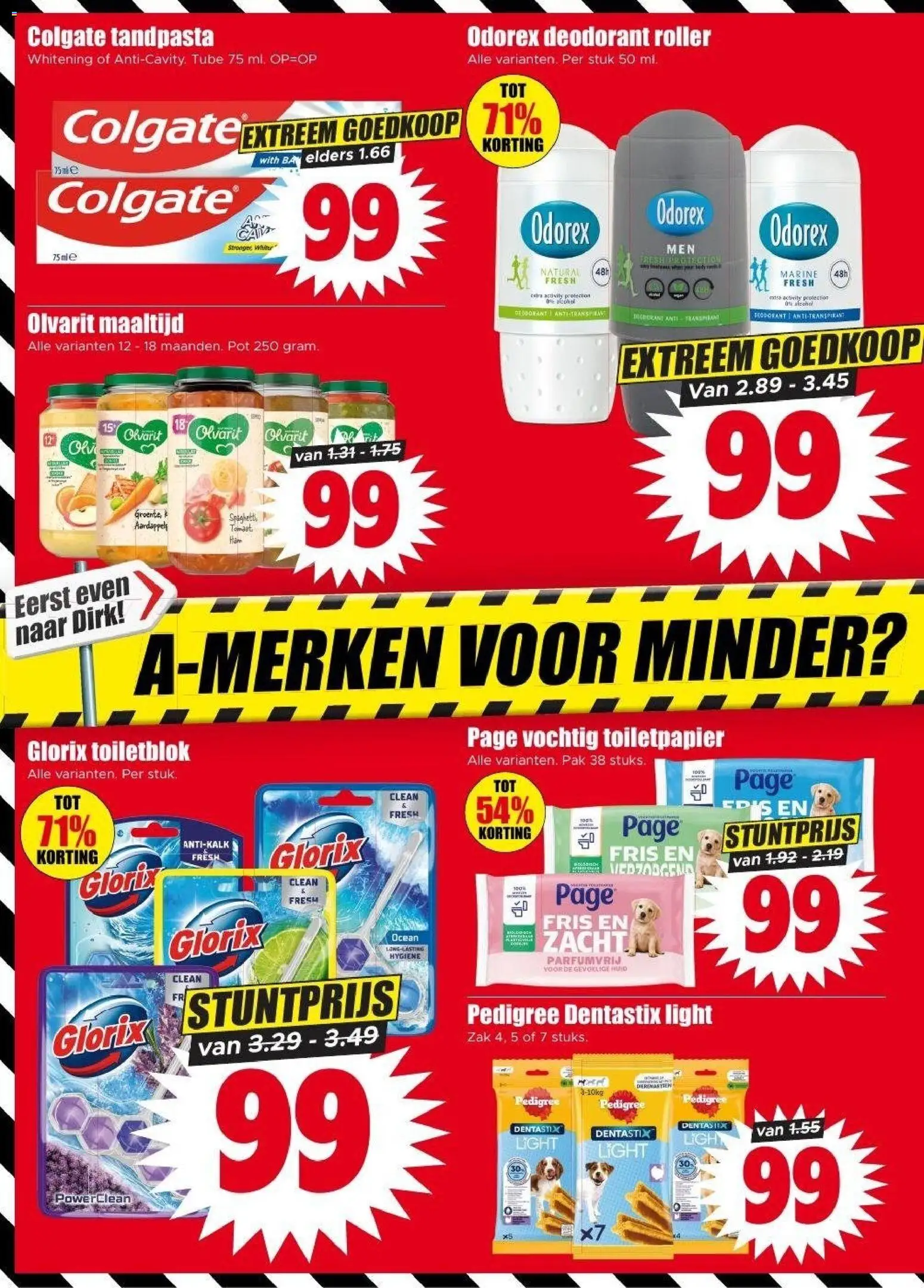 {H1} | Pagina: 6 | Producten: Antitranspirant, Tomaat, Zak, Toiletpapier