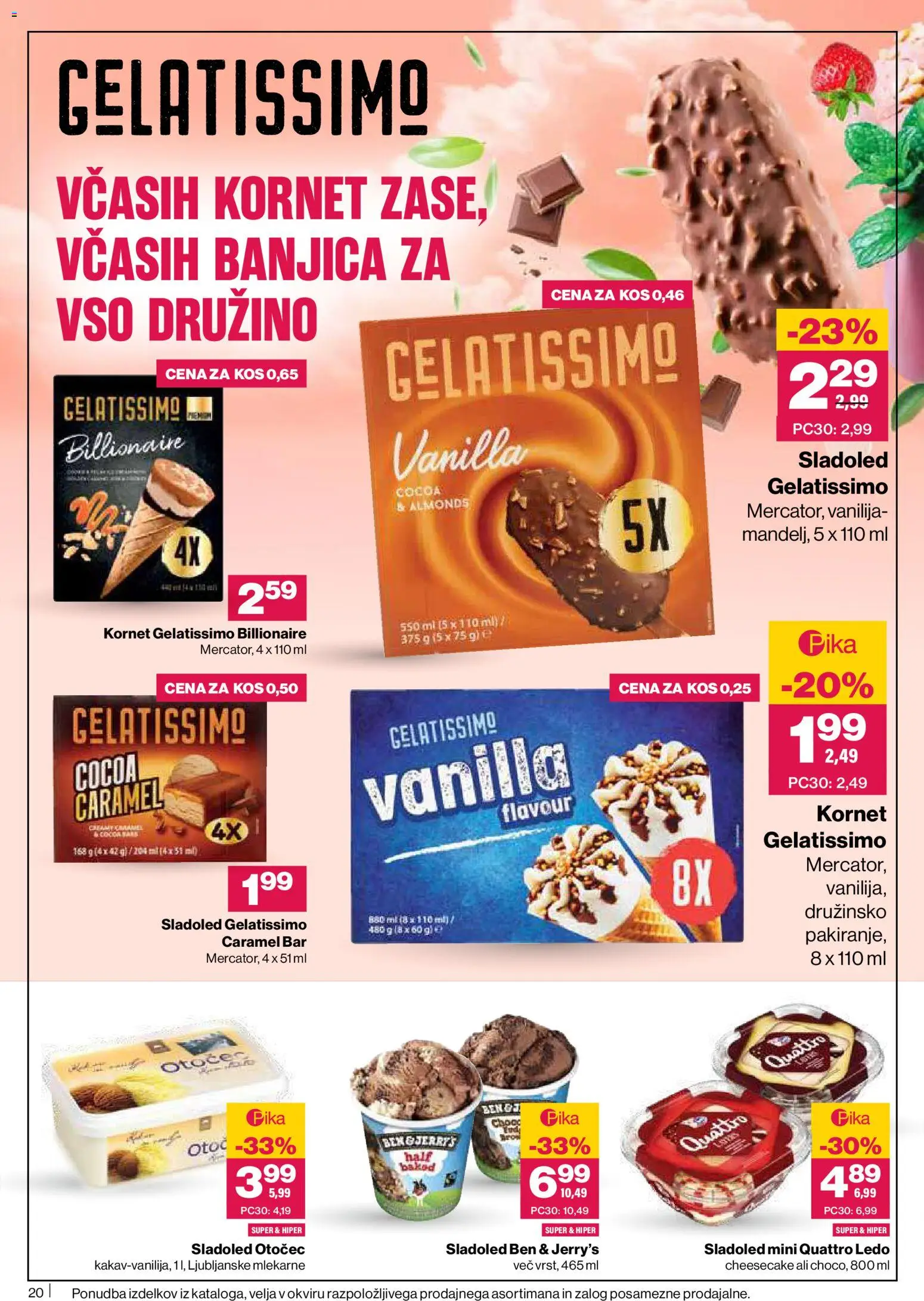 Novi Mercator katalog ponudbe – veljaven od 14.05.2026 | Stran: 20