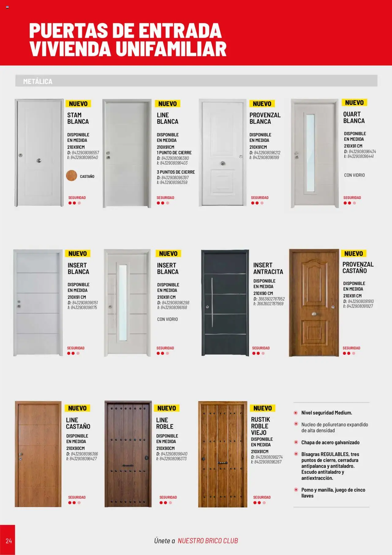 Brico Depôt Puertas y ventanas │ válido desde el 23/07/2025 | Página: 24 | Productos: Puertas