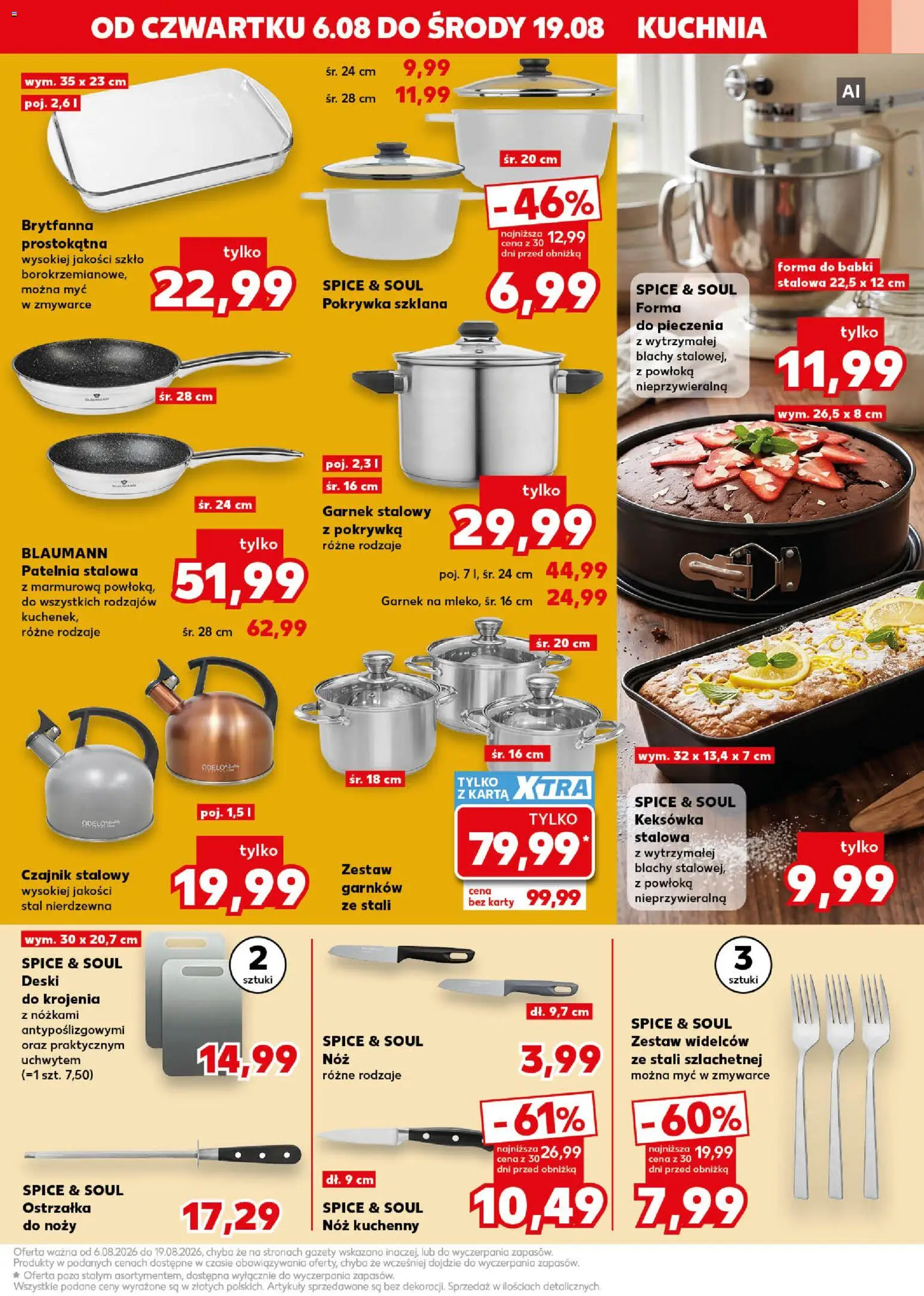 Kaufland Polsko leták - Złap okazje od 06.08.2026 | Strana: 13 | Produkty: Forma, Karty
