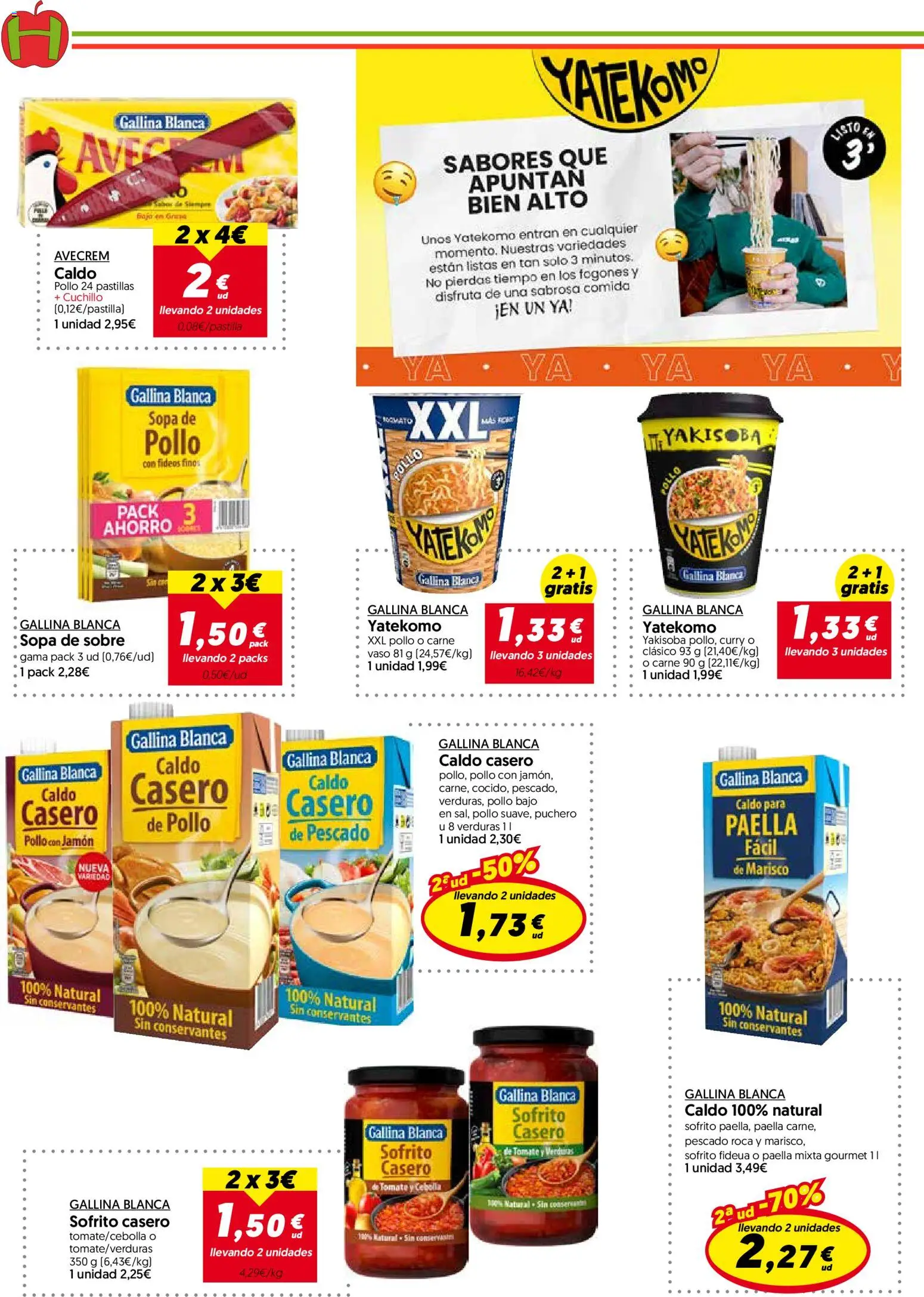 Hiper Usera folleto │ válido desde el 01/07/2026 | Página: 20 | Productos: Jamón, Pescado, Fideos, Παγωμένο τσάι