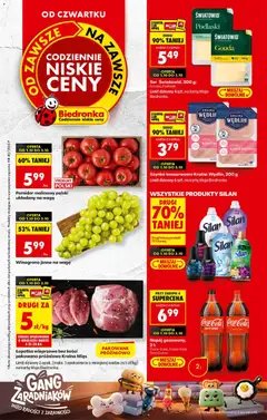 Náhled letáku Biedronka Polsko leták - Codziennie niskie ceny od 01.10.2026