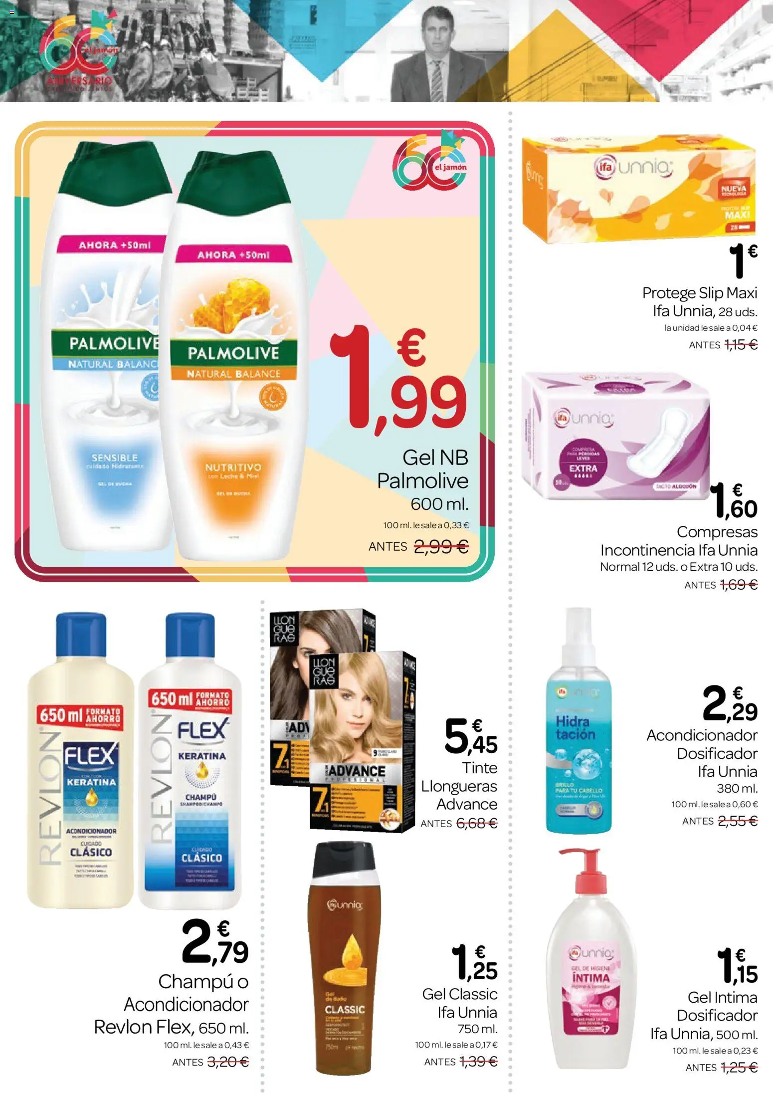Supermercados El Jamón folleto │ válido desde el 28.05.2026 | Página: 34 | Productos: Tinte, Champú, Acondicionador, Γλυφιτζούρι