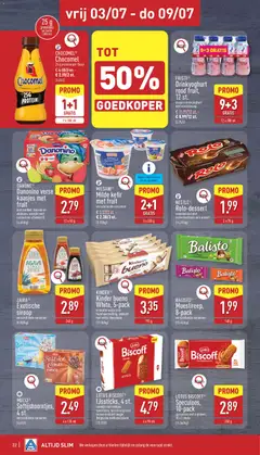 Aldi folder week 27 - Voorbeeld van een folder van Aldi, geldig van 29/06/2026 | Pagina: 22 | Producten: Muesli, Kinder, Vitamine D, Banaan