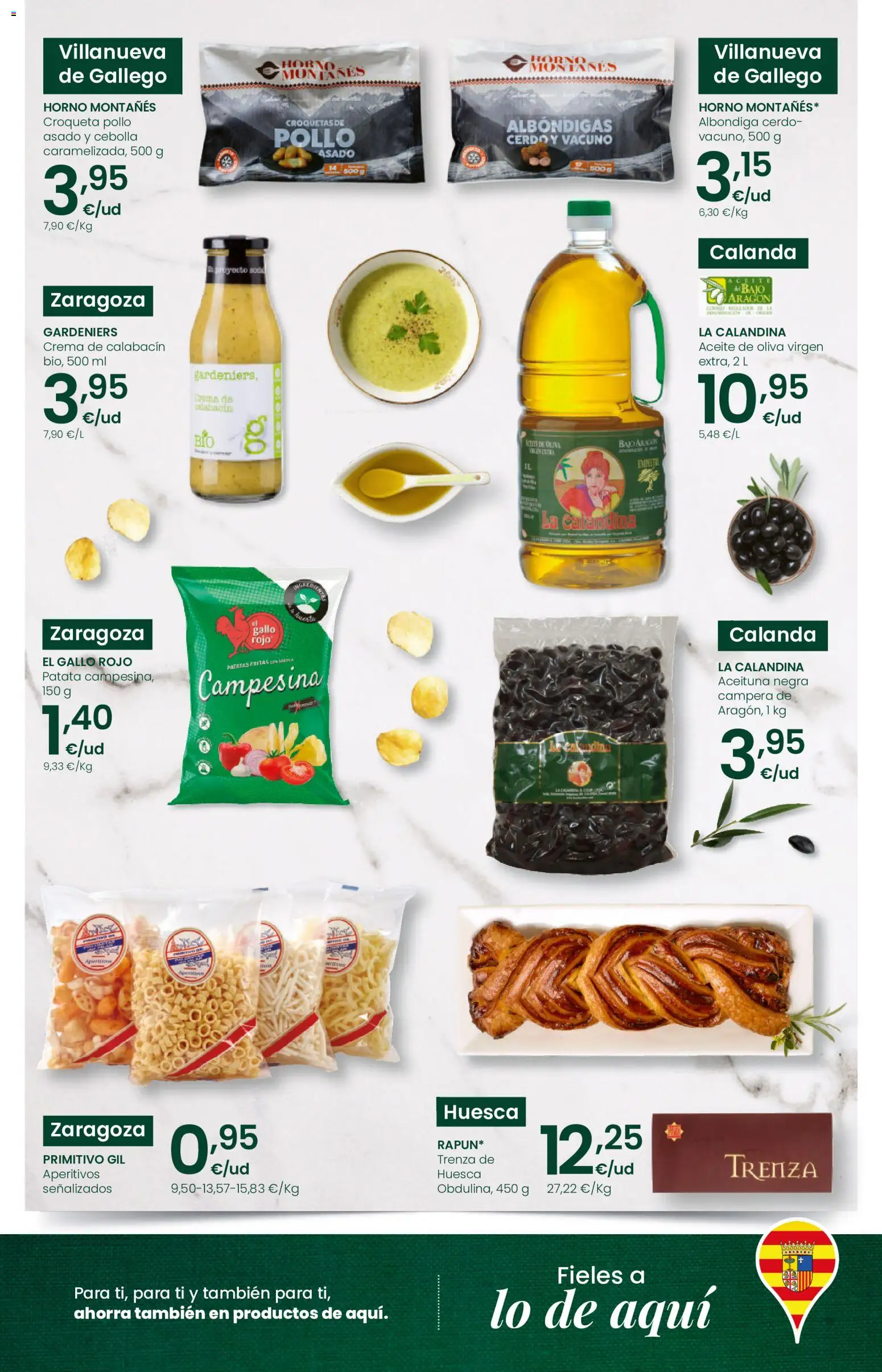 Eroski Fieles a lo de aquí │ válido desde el 14.05.2026 | Página: 3 | Productos: Calabacín, Cerdo, Παγωμένο τσάι, Horno