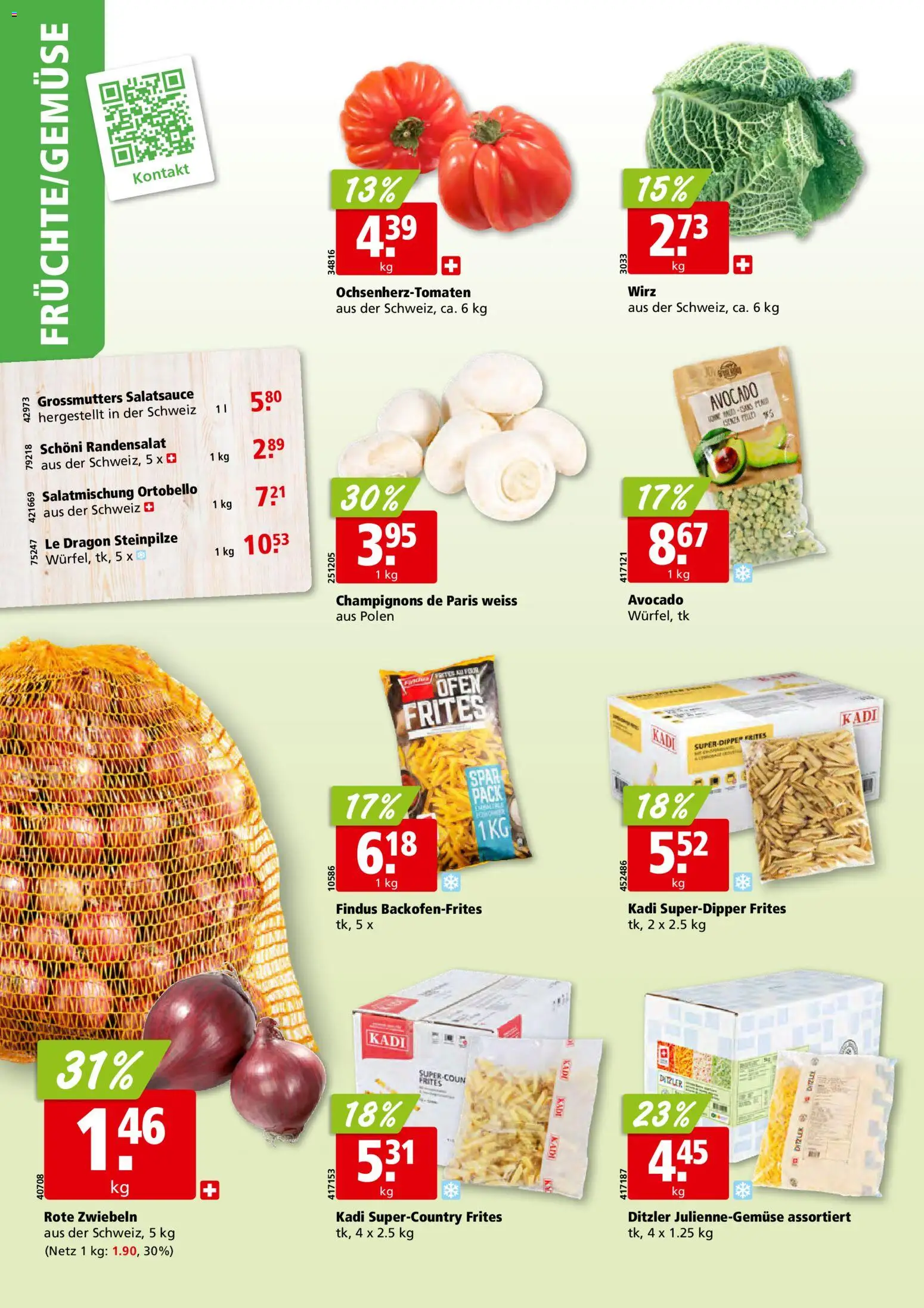 Aligro aktionen – gültig ab 20.07.2026 | Seite: 2 | Produkte: Champignons, Avocado, Zwiebeln, Ofen