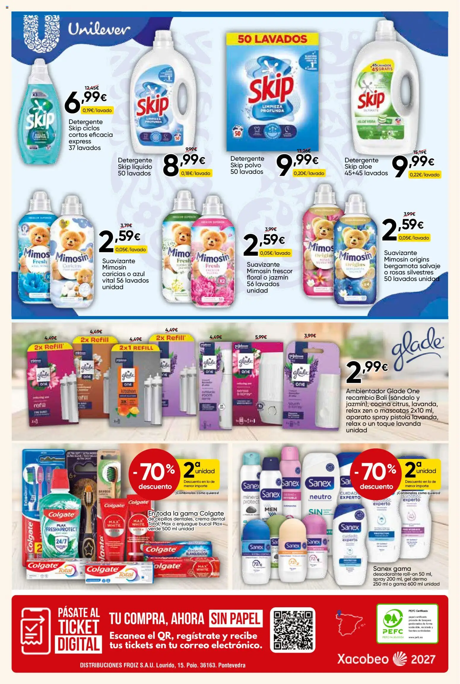 Froiz folleto │ válido desde el 15/10/2026 | Página: 20 | Productos: Polvo, Detergente, Cocina, Ambientador