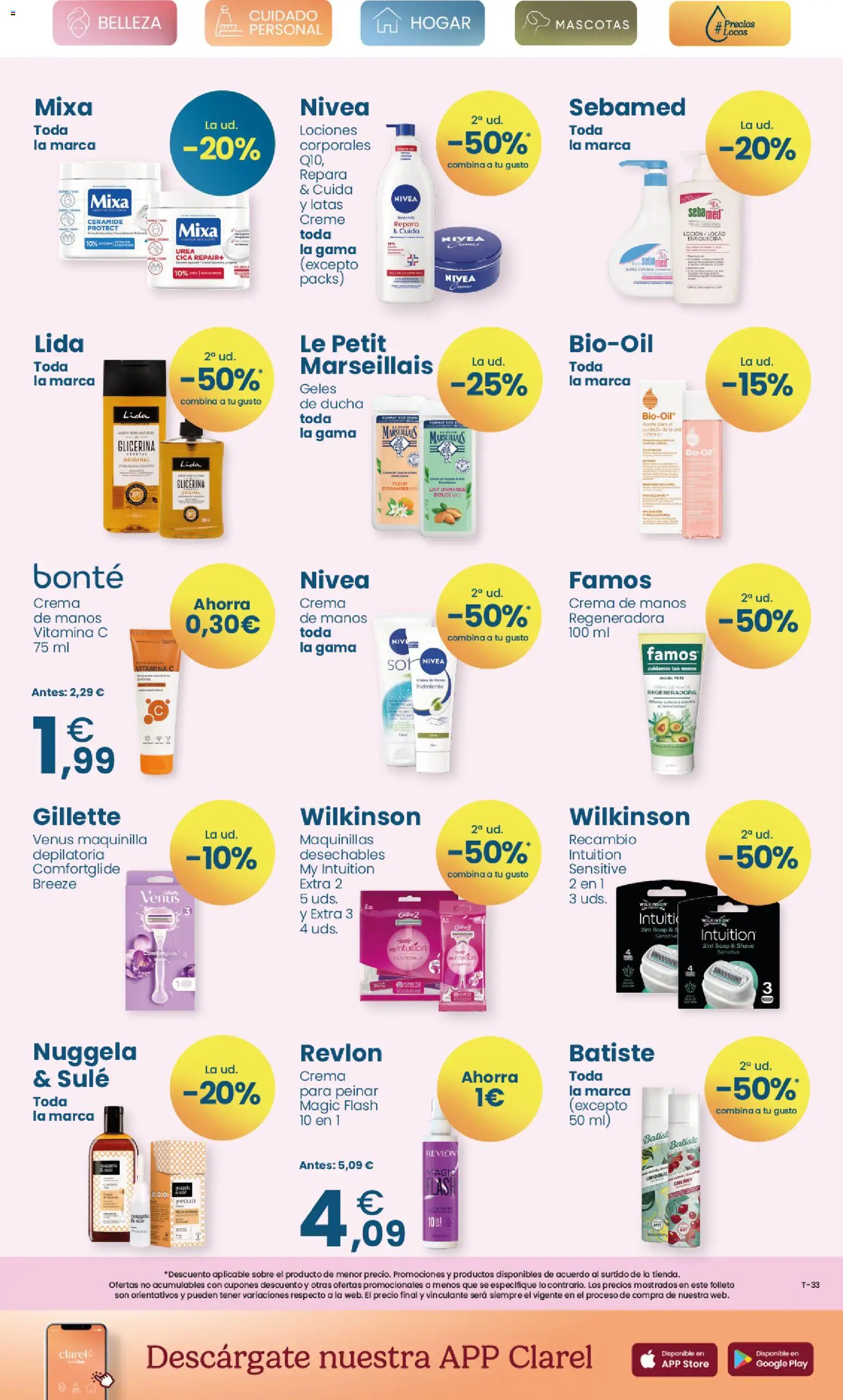 Clarel - folleto │ válido desde el 14/10/2026 | Página: 3 | Productos: Crema de manos, Crema, Ducha