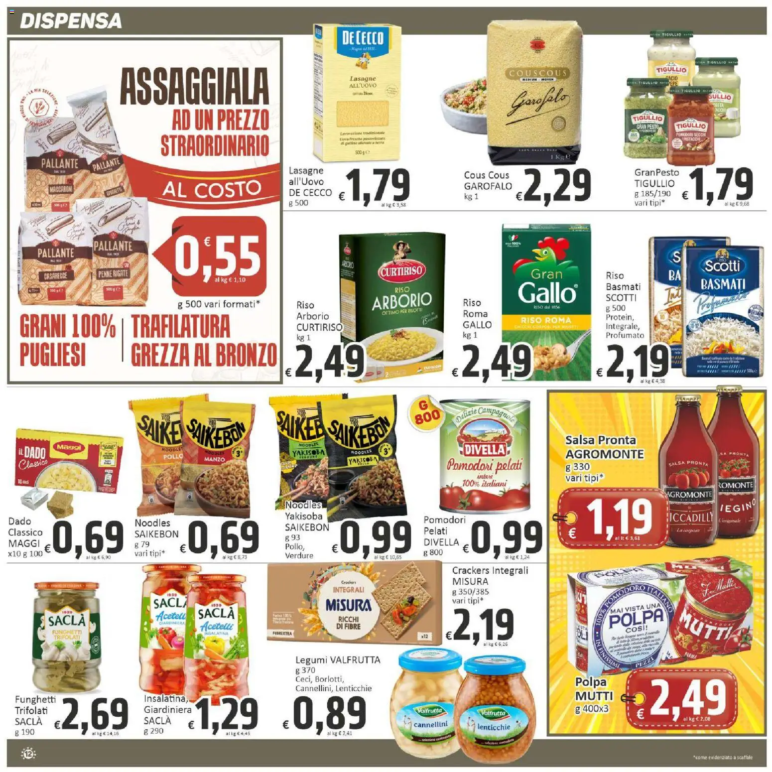 Volantino Paghi Poco del 01/09/2026 | Pagina: 12