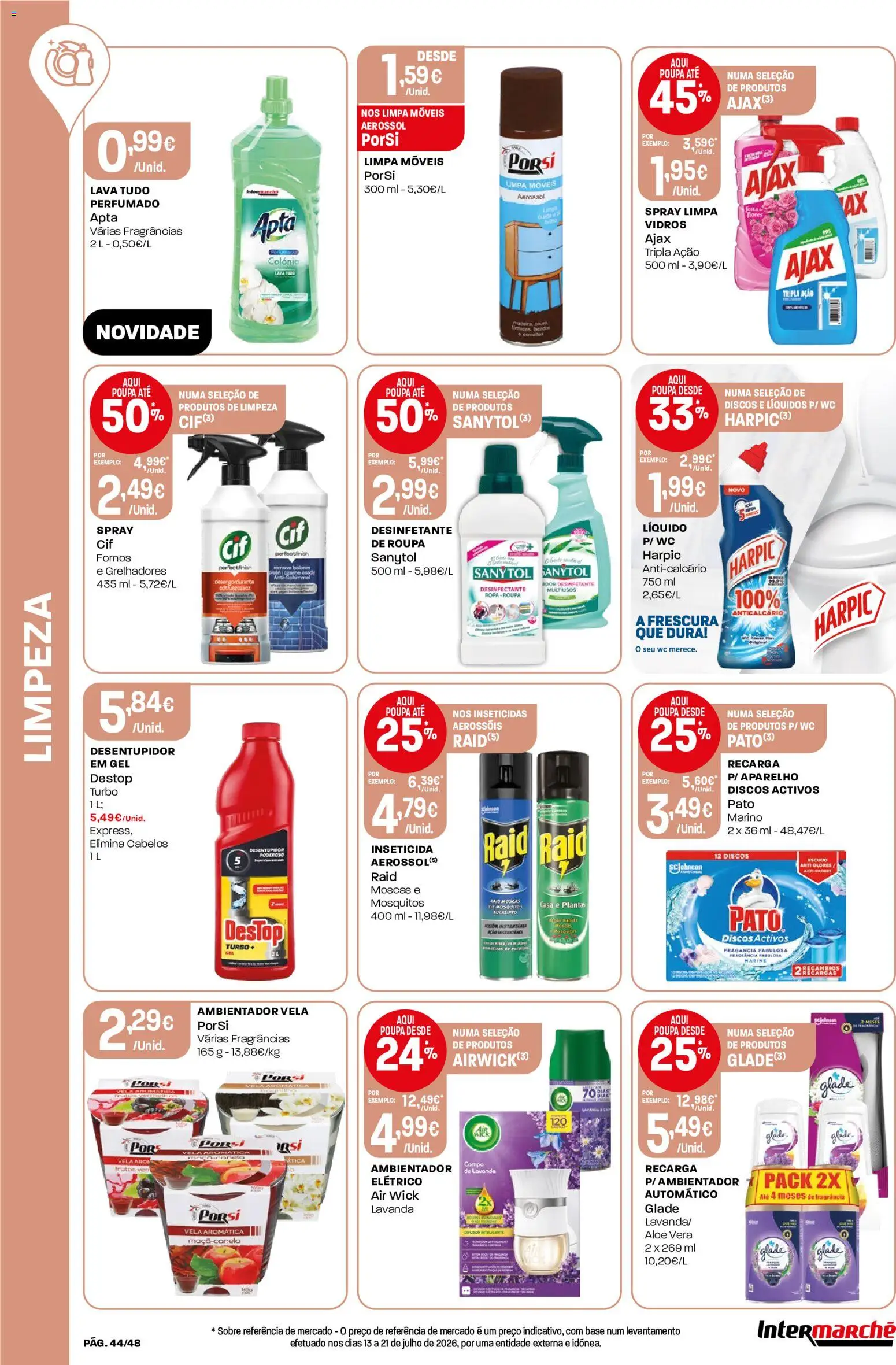 Intermarché folheto │ válido de 20/08/2026 | Página: 44