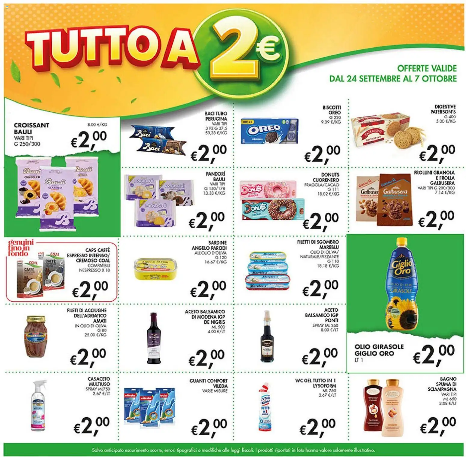 Volantino Coal del 24/09/2026 | Pagina: 7 | Prodotti: Tubo, Sardine, Oreo, Sgombro