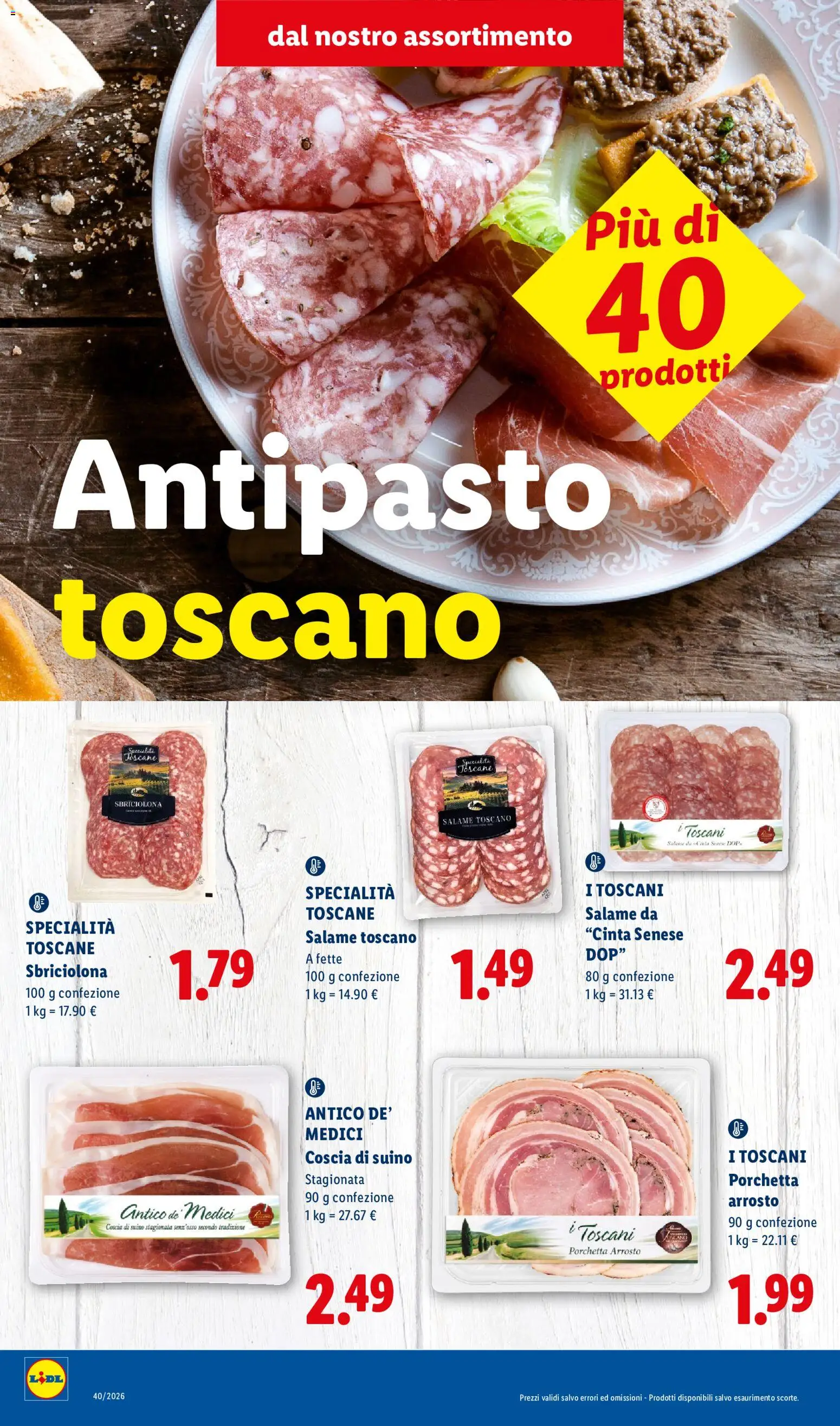 Volantino Lidl del 01/10/2026 | Pagina: 2
