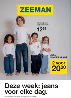 Zeeman folder - Voorbeeld van een folder van Zeeman, geldig van 15/08/2026