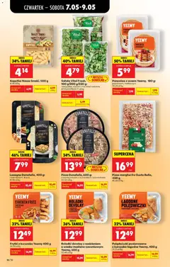 Náhled letáku Biedronka Polsko leták - Codziennie niskie ceny od 07.10.2026 | Strana: 60 | Produkty: Pizza, Salát, Lasagne, Mix salát