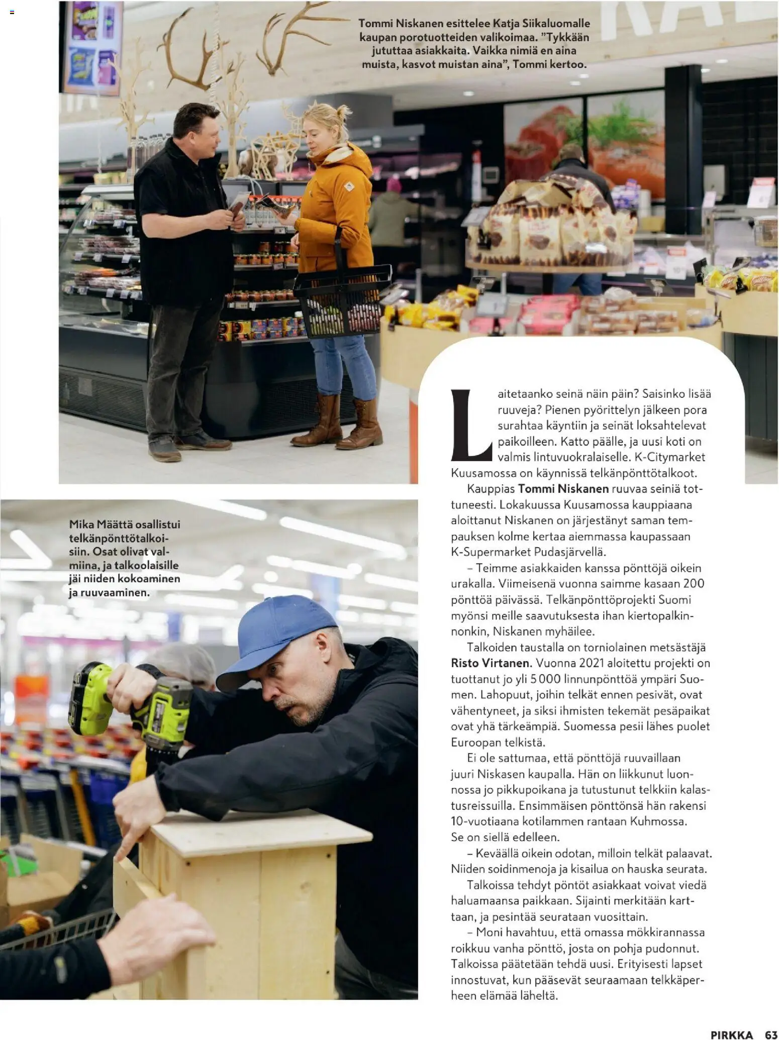 K-Supermarket tarjoukset - Pirkka – voimassa 10.06.2026 alkaen | Sivu: 63 | Tuotteet: Pora