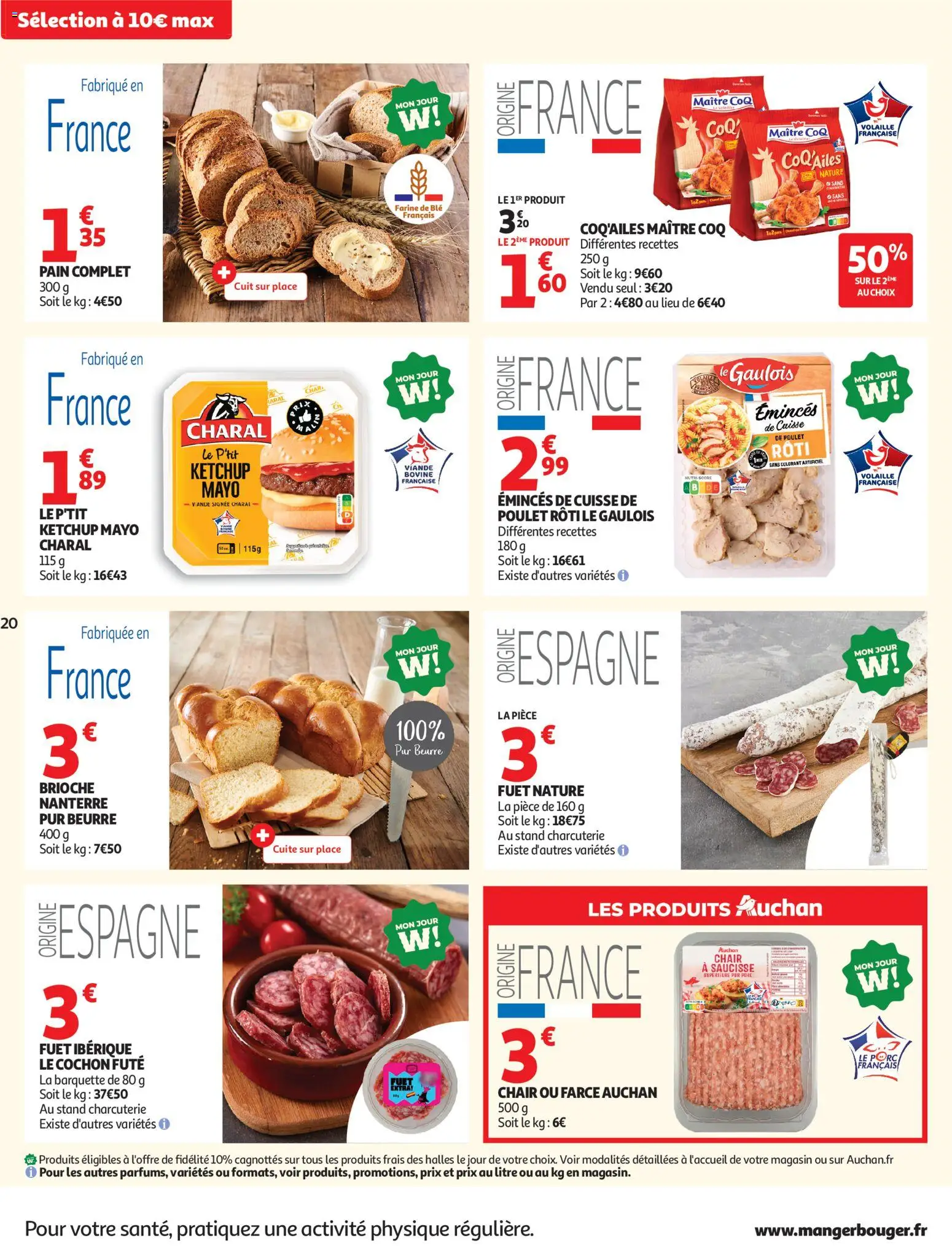 {H1} | Pagina: 20 | Producten: Ketchup, Brioche, La