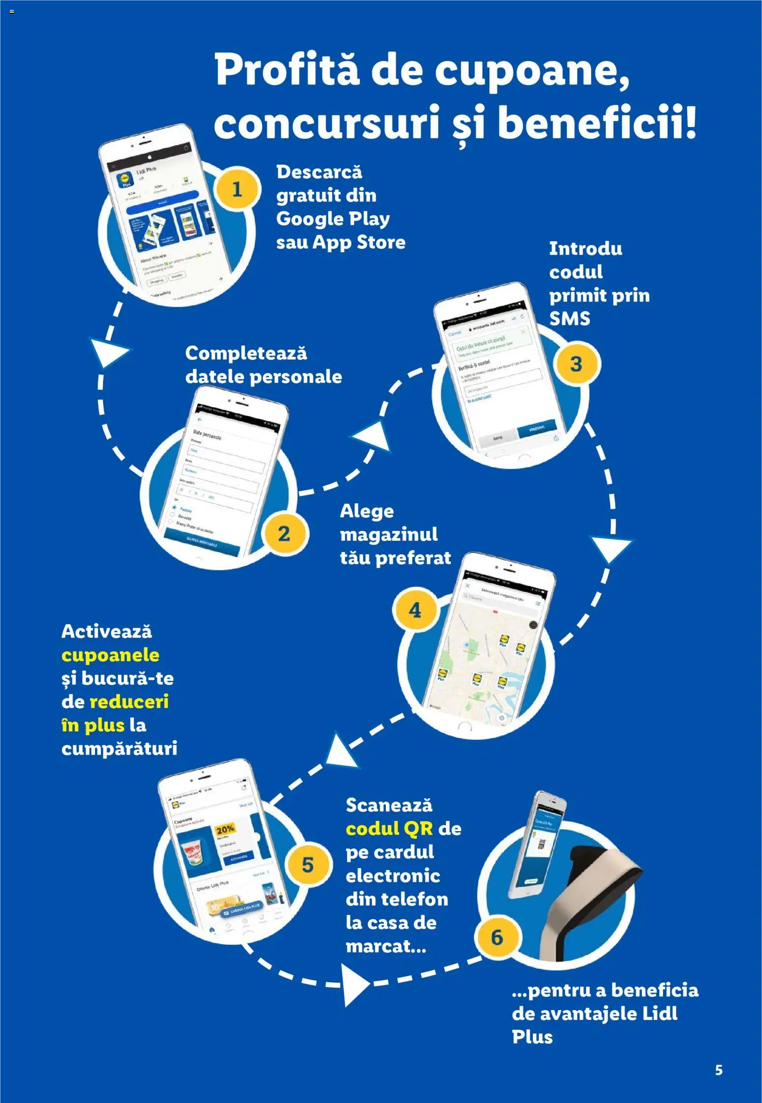 Noul catalog Lidl – valabil de la 05.05.2025 | Pagină: 5 | Produse: Telefon, Plus