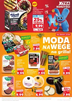 Pogląd oferty "Kaufland gazetka" - ważna od 29.04.2026 | Strona: 11 | Produkty: Karta, Grill, Żurawina, Tofu