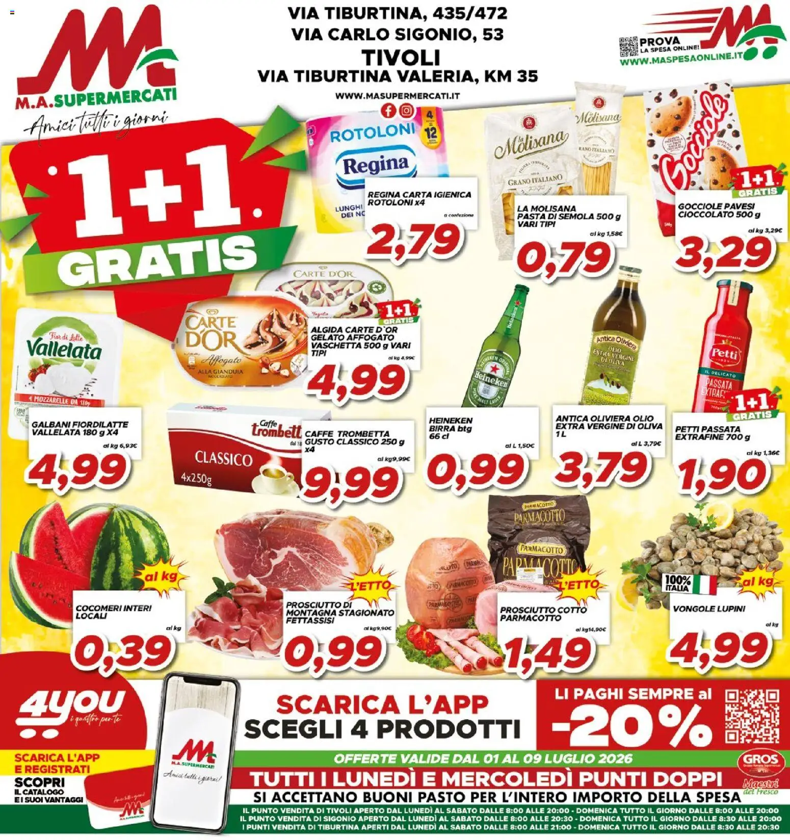 Volantino Ma Supermercati del 01/07/2026 | Pagina: 1