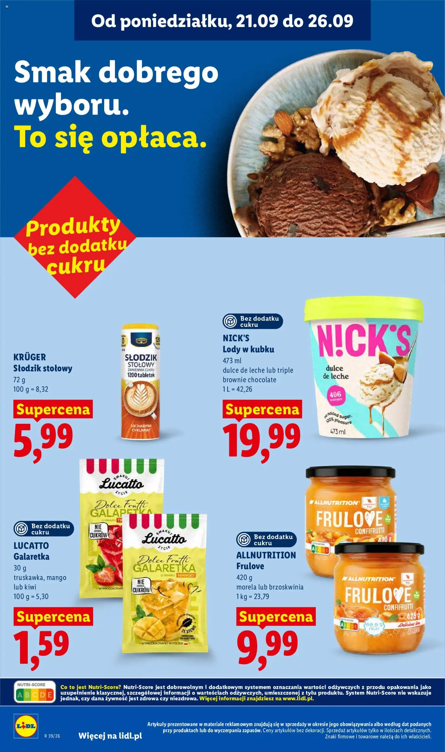 Lidl Polsko leták od 21.09.2026 | Strana: 58 | Produkty: Mango, Kiwi, Brownie