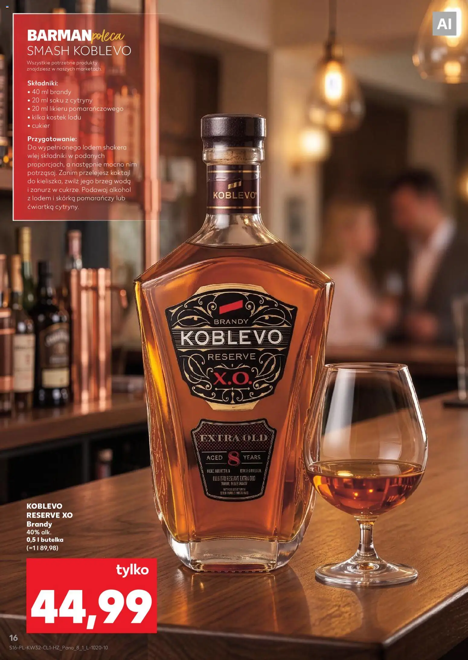 Kaufland Polsko leták - Barek od 06.08.2026 | Strana: 16 | Produkty: Brandy