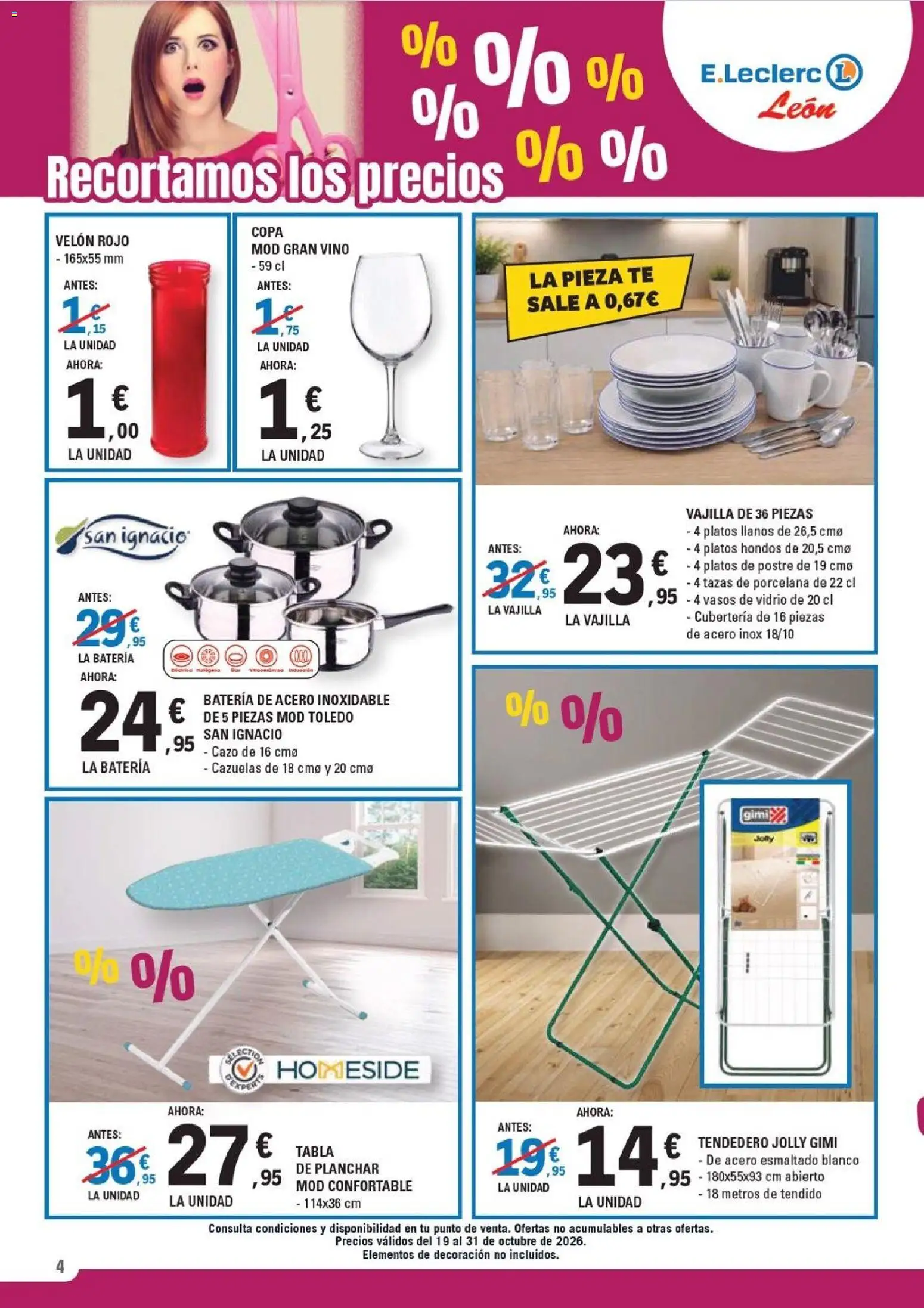 Folleto E Leclerc - Página 4 - Ofertas válidas hasta el 31 de octubre de 2026