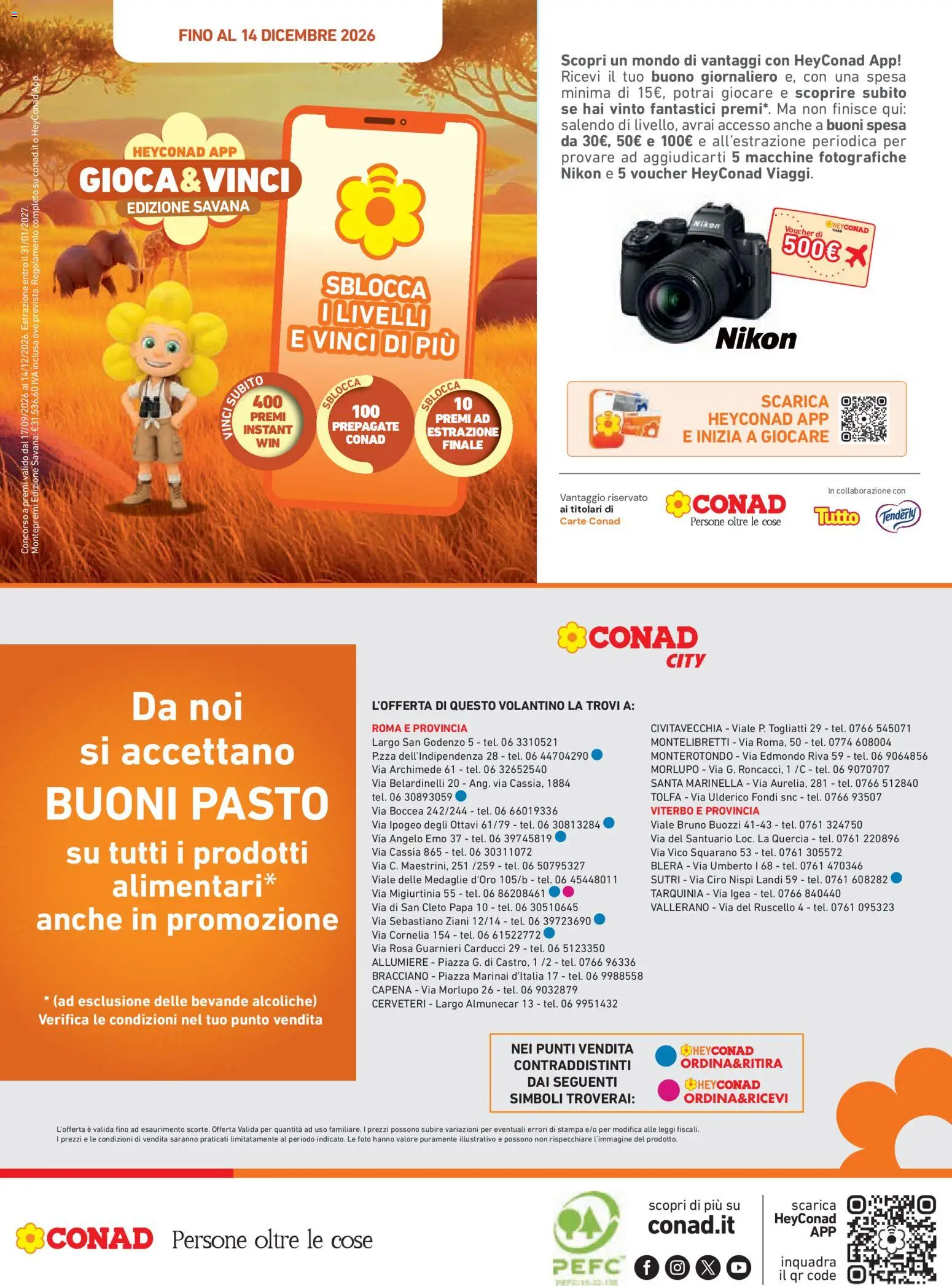 Volantino Conad del 23/09/2026 | Pagina: 16 | Prodotti: Bevande, Stampa