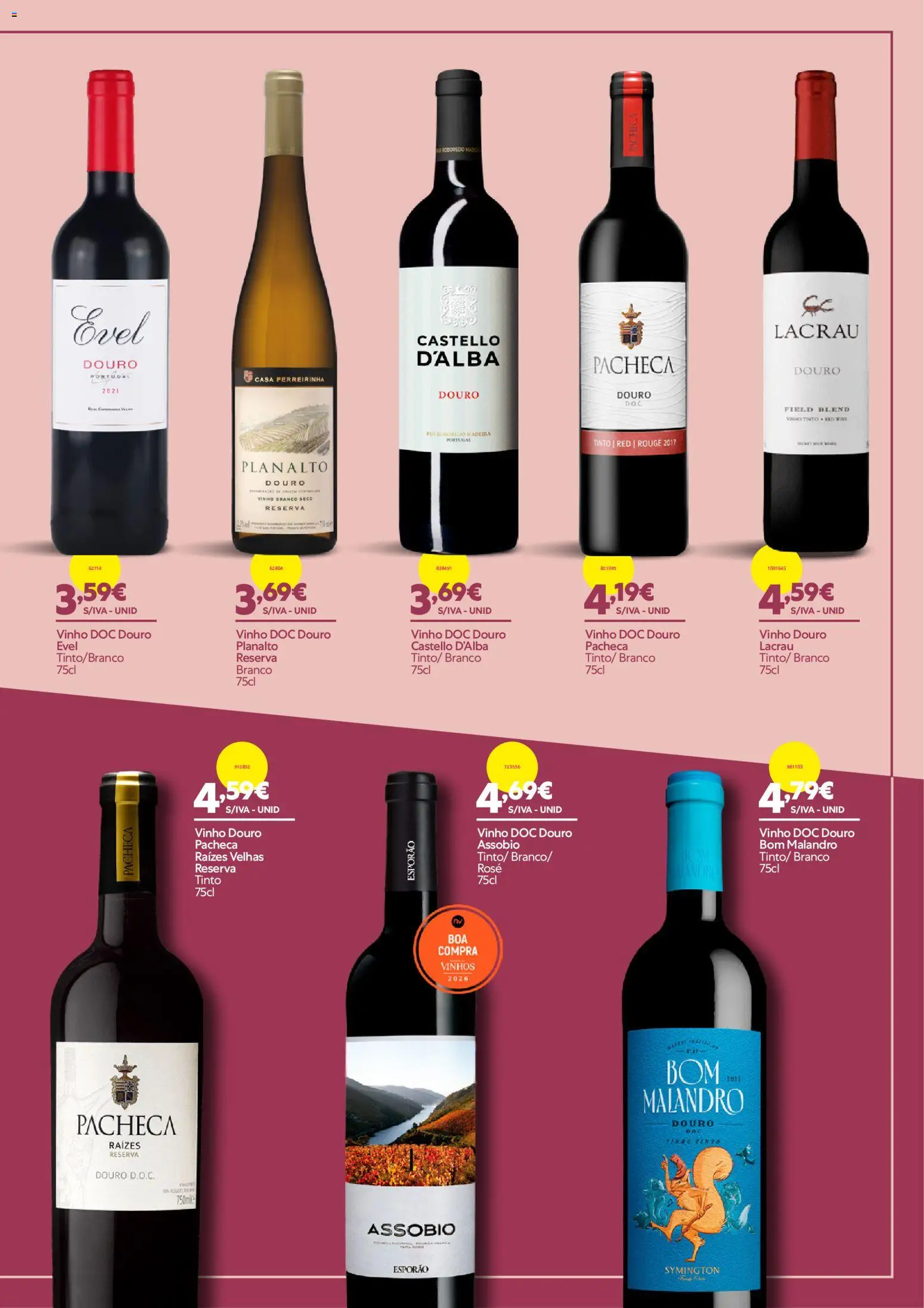 Recheio - Novo Catálogo de Vinhos │ válido de 03/09/2026 | Página: 13 | Produtos: Vinho branco, Castello d'Alba, Vinho