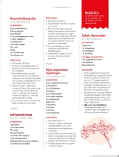 ICA Kvantum Matmagasinet november 2026 - Förhandsvisning av reklamblad från butik ICA Kvantum aktuell från 01/11/2026 | Sida: 23 | Produkter: Ströbröd, Kanel, Rapsolja, Häll