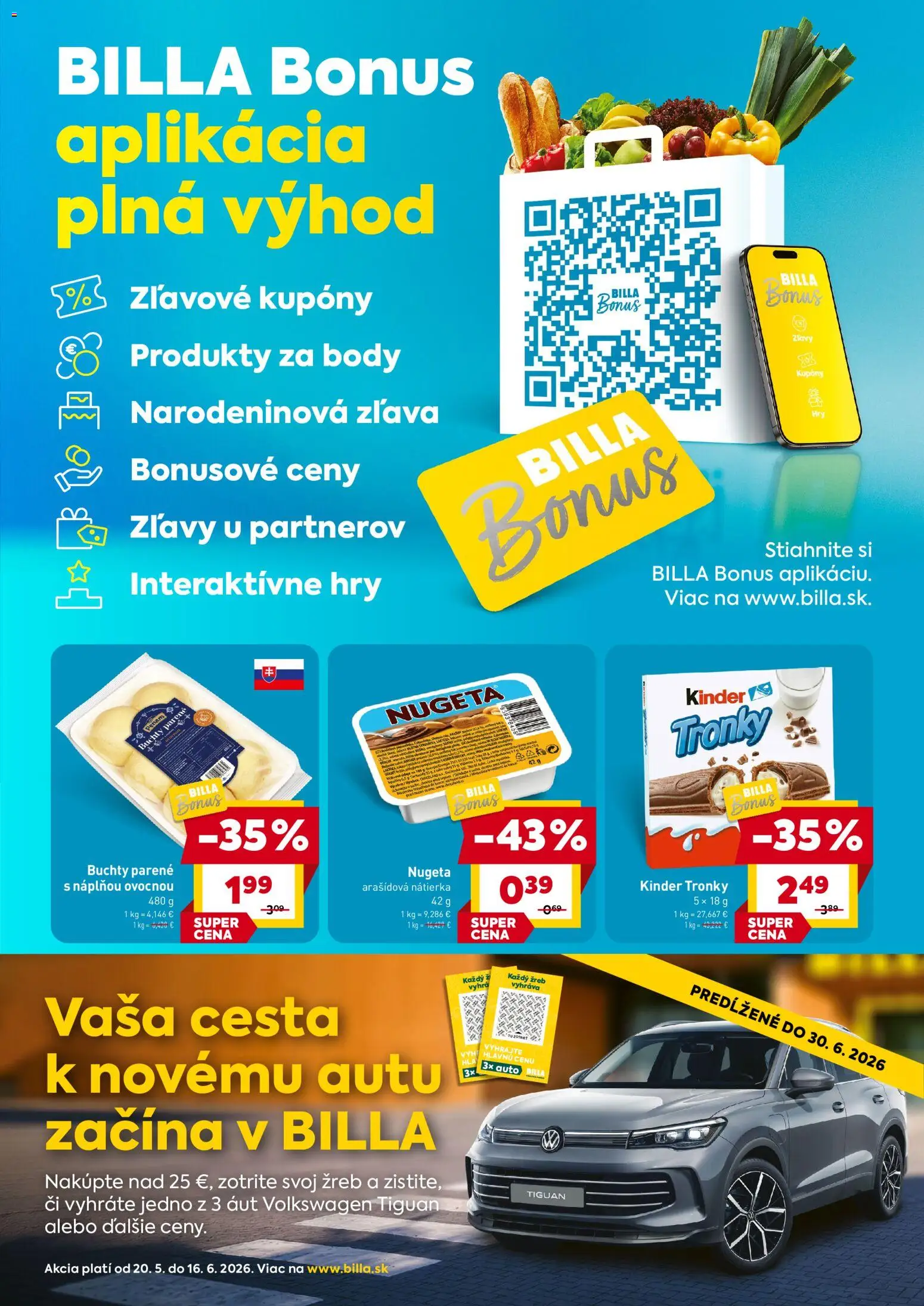 Nové Billa akcie – leták je platný od 24.06.2026 | Strana: 3