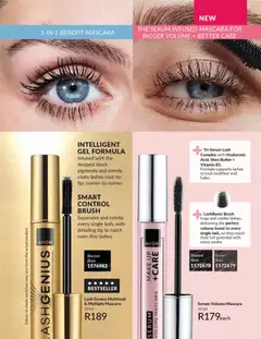 Avon specials catalogue – valid from 01.05.2026 | Page: 55 | Products: Serum, Butter, Brush, Mascara