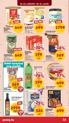 SAN FABIO TÉSZTASZÓSZ, arrabbiata, bolognai, bazsalikomos, 400 ml, 1423 Ft/liter - amely érvényes a következő dátumtól: 18.06.2026 | Oldal: 18