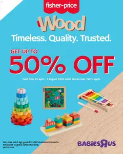 Babies R Us specials catalogue – valid from 23.04.2026