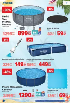 Ofertele Carrefour valabile de la 17.06.2026 | Pagină: 24 | Produse: Aspirator, Piscină