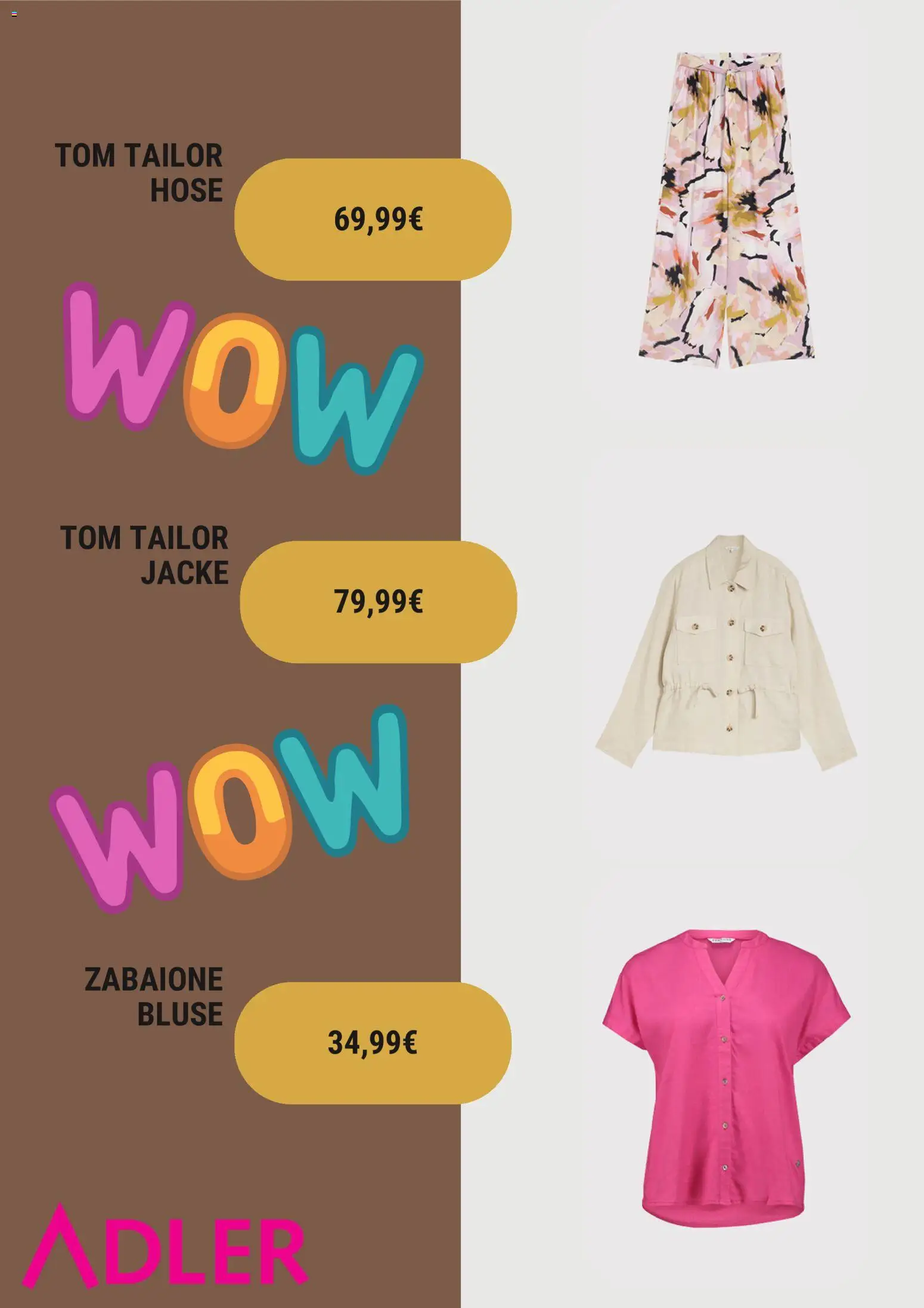 Adler Prospekt – gültig ab 12.06.2026 | Seite: 5 | Produkte: Bluse, Jacke, Hose
